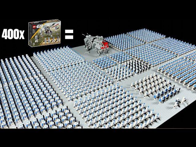 Building 400 LEGO Star Wars 501st Battlepacks!