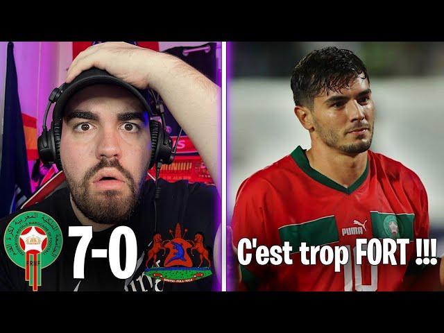 Maroc Lesotho 7-0 : Ils sont beaucoup trop FORTS !!!! #can