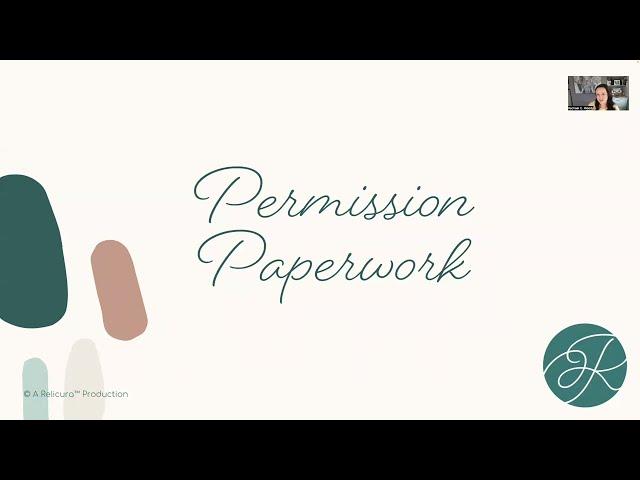 How to Oral History - Permission Paperwork