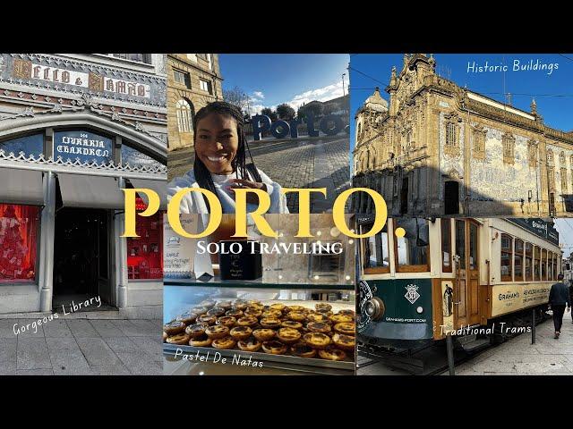 PORTUGAL VLOG  |3 days in Porto During the Holidays|  Solo Female Traveler