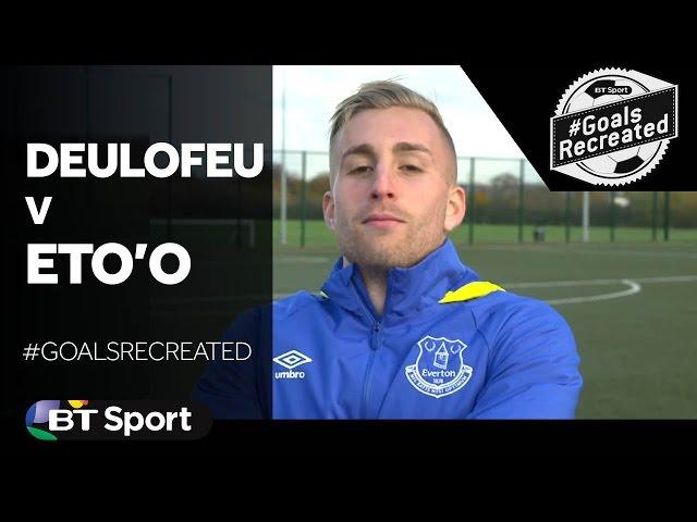 Gerard Deulofeu attempts to recreate Samuel Eto'o's audacious chip for Barcelona