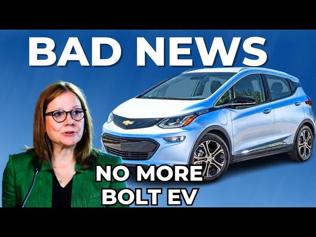 General Motors Stops Production of The Chevy Bolt EV & EUV!"