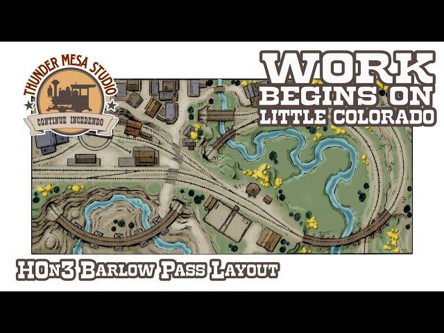 HOn3 Barlow Pass Layout | Work Begins!