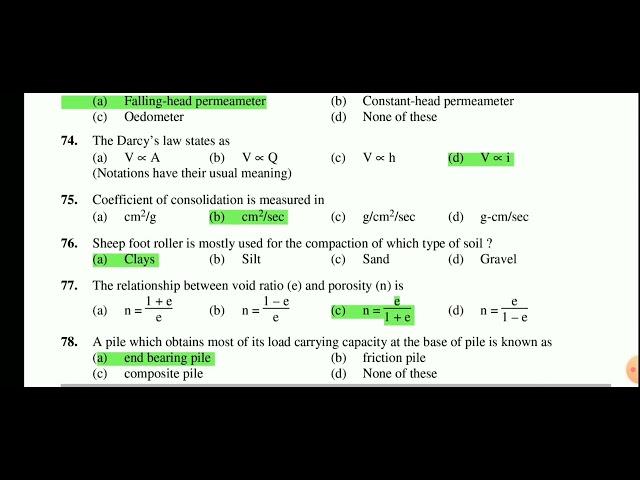 UKPSC JE 2013 CIVIL PAPER 1 SOLUTION