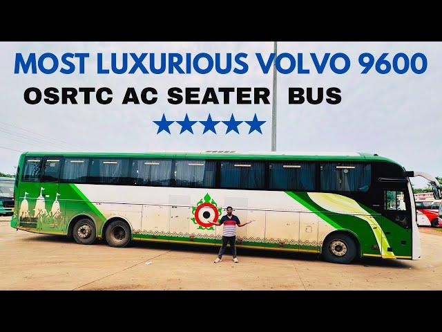 OSRTC Super Luxurious Volvo 9600 Jagannath Express Bus Journey | Kolkata to Puri Fastest Bus 