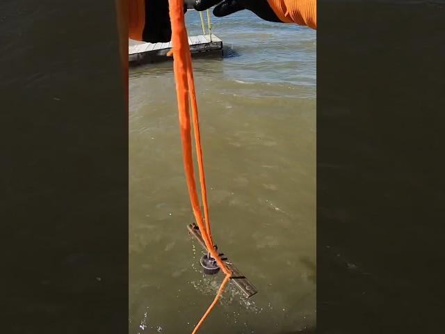 What Do You Think Was Found Magnet Fishing #magnetfishing #shortsfeed #kansas #creator