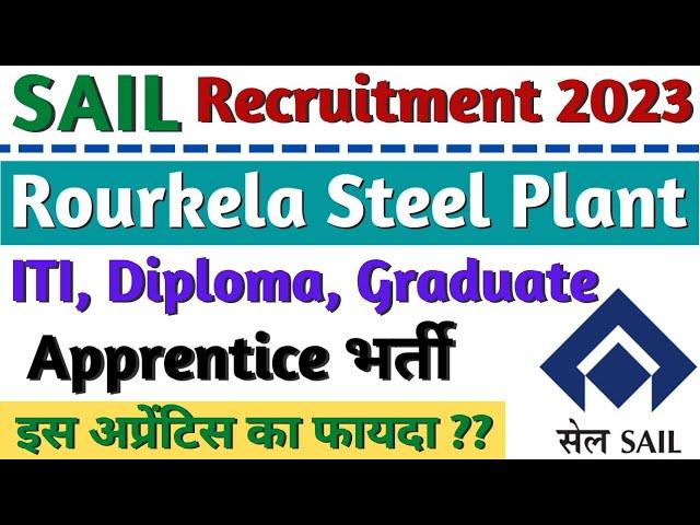 SAIL Recruitment 2023, SAIL ITI, Diploma & Graduate Apprentice 2023, SAIL Rourkela Apprentice 2023