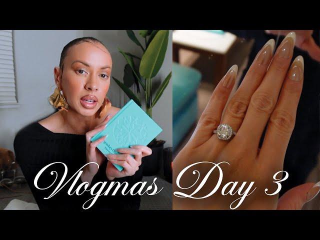 VLOGMAS | Engagement Rings at Tiffany's, Victoria's Secret Shopping Spree, Holiday Gift Ideas