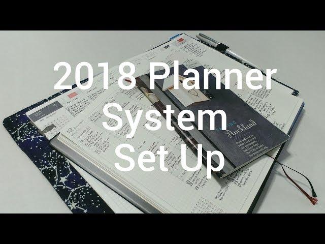 2018 Planner System Set Up (and Stationery That I Use)