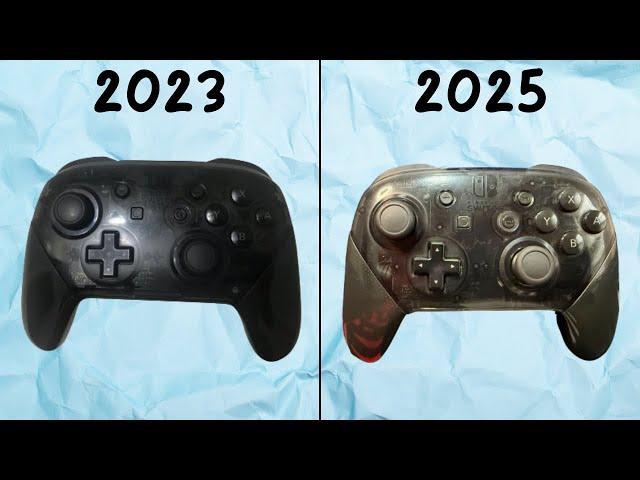 2023 VS 2025 Pro Controller Shorts
