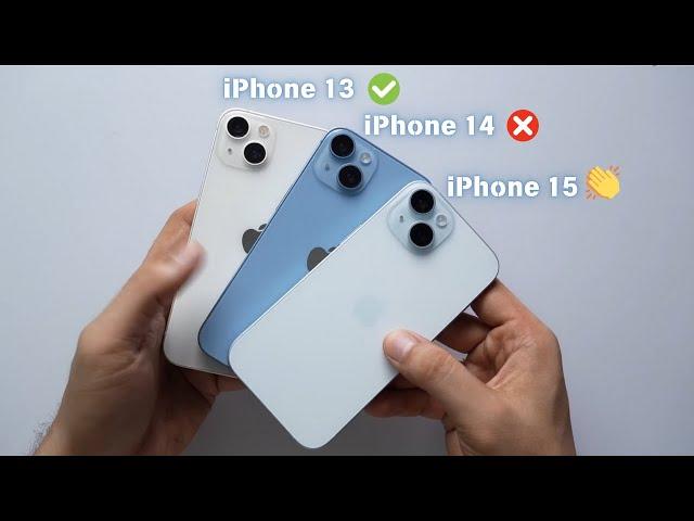 iPhone 13 vs iPhone 14 vs iPhone 15: Full Review and Comparison