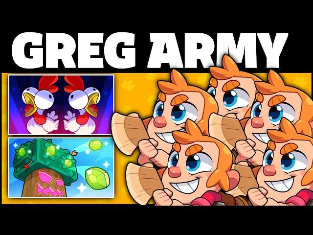 One Hitting Tree Giants! 16x Greg Army |  Squad Busters