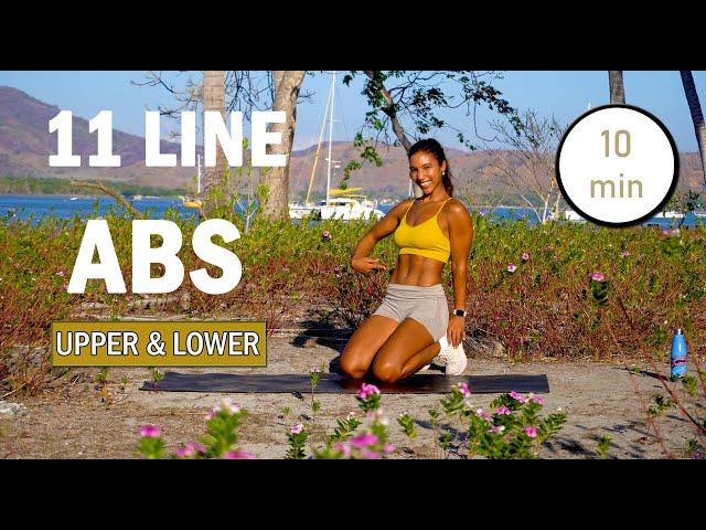 10 min Intense ABS - Upper & Lower Abs (11 Line Abs) | The Modern Fit Girl Abs