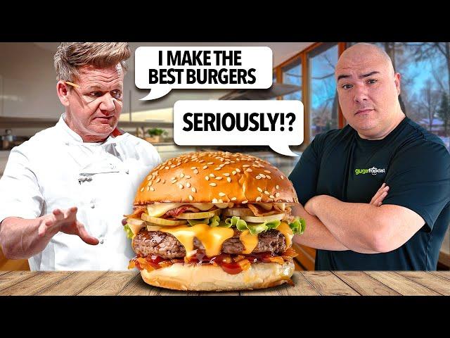 Gordon Ramsay SCHOOLS me on Burgers!