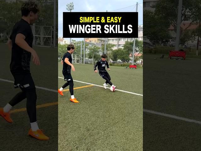 LEARN 3 WINGER SKILLS️#football #soccer