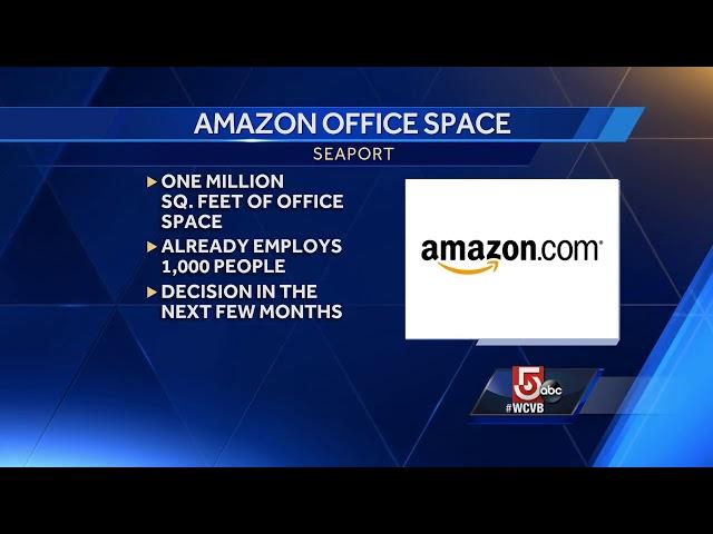Amazon looking for up to 1 million square feet in Boston