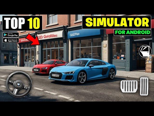 Top 10 New Simulator Games For Android 2024 | Best Offline Simulator Games Android