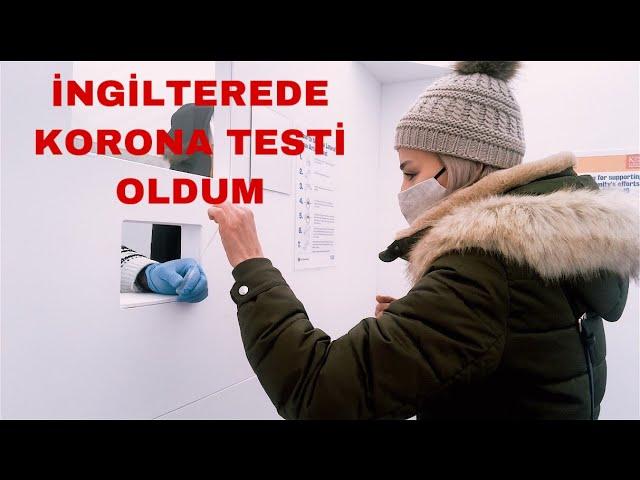 İngiltere'de Korona Testi Oldum | Hemşireler Yardım Etmedi, Testi Kendim Yaptım! |