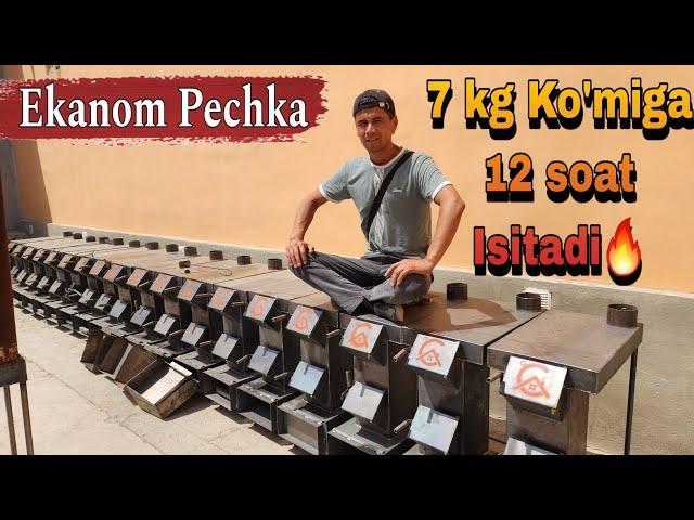 EKANOM PECHKA | YANGI IXTIRO 7KG KO'MIR 12 SOATGA YETADI