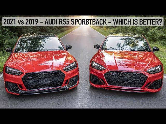 2021 vs 2019 - AUDI RS5 SPORTBACK - PRE-OPF vs POST - B9.5 vs B9 - WHICH IS BETTER? 4K - IN DETAIL