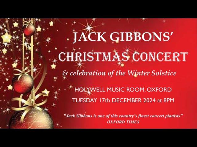 Jack Gibbons’ 2024 Christmas Concert (full trailer)