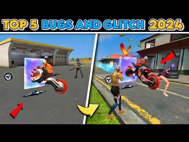 TOP 5 TRICKS IN FREE FIRE MAX || NEW TRICKS 2024 FREE FIRE  100% WORKING 