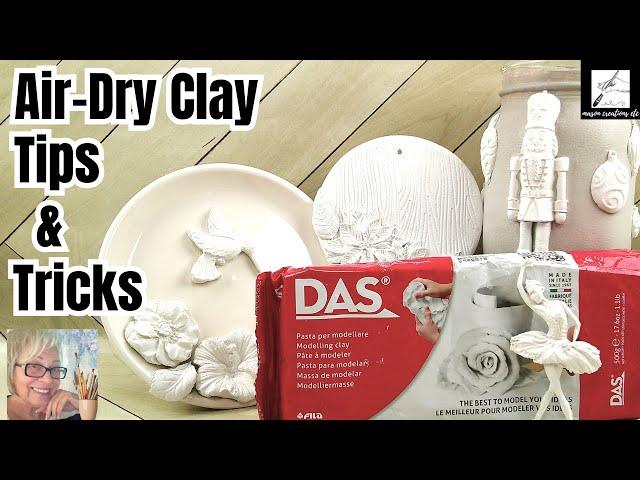 *BEST* Air-Dry Clay TIPS and TRICKS for BEGINNERS