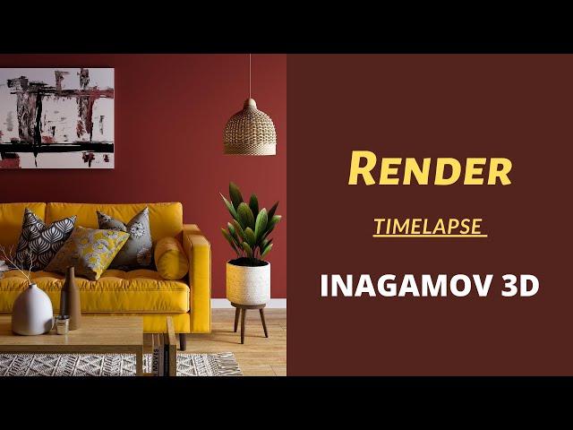 Interyer Vizualizatsiya Timelapse I 3Ds MAx + Corona Render