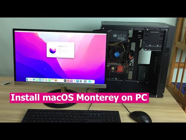 How to install macOS 12 on PC/Laptop