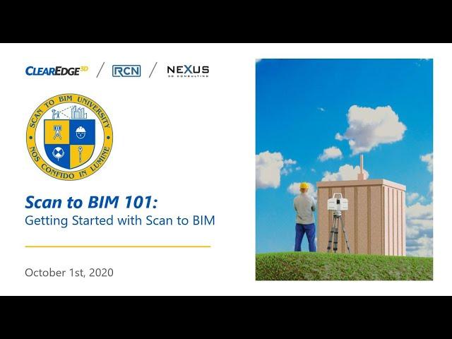 Scan to BIM 101 — Getting Started with Scan to BIM