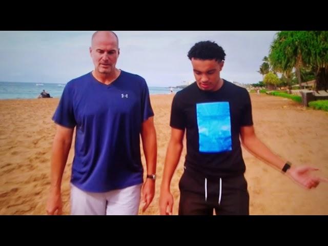 94 feet with Tre Jones