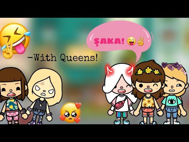 Queen'lerim ile beraber Sunfi ve Ruby'e şaka yaptık! {Toca Life World Türkçe}Toca Life Queen