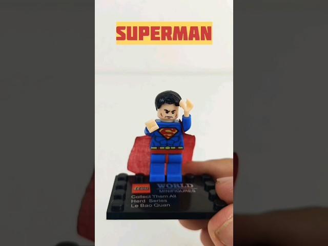 LEGO MINI SUPERMAN / LEGO MARVEL SUPERHERO #lego #block #brick