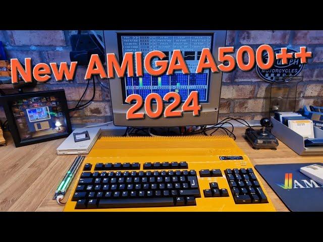 a new Commodore Amiga A500++ in 2024