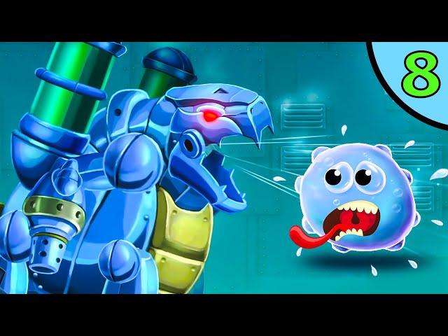 ЛИЗУН глазастик ГУ в подводном мире #8. Игра Goo Saga на канале Игрули TV