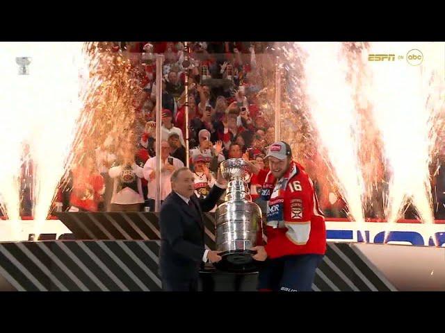 Florida Panthers Win Stanley Cup (Last 95 Seconds + Full Celebration) (ABC Broadcast)