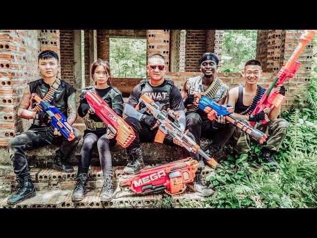 LTT Game Nerf War : SEAL X Nerf Guns Against Mr Zero Warriors Fight Criminals Abandoned House Battle