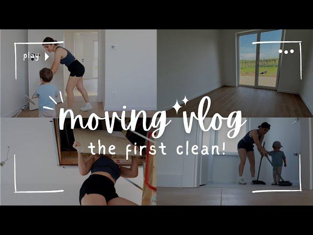 MOVING IN TO OUR NEW HOME | Cleaning & Transporting | VLOG | Slovakia 2024