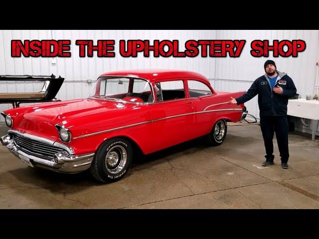 Cleveland Power and Performance  - Inside the Upholstery Shop