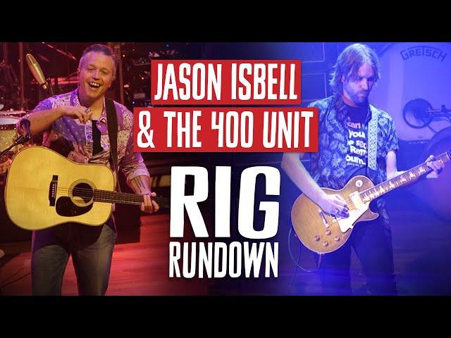 Jason Isbell Rig Rundown Guitar Gear Tour featuring Sadler Vaden of The 400 Unit [2024]