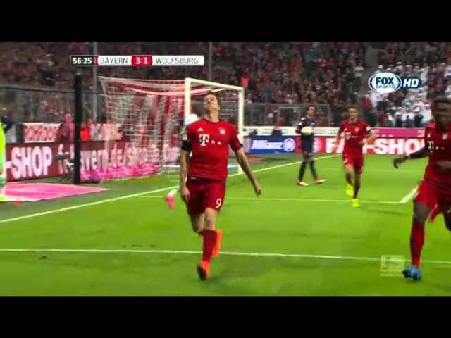 [Bundesliga 2015/2016] Bayern Monaco vs Wolfsburg 5-1 - 6^ giornata