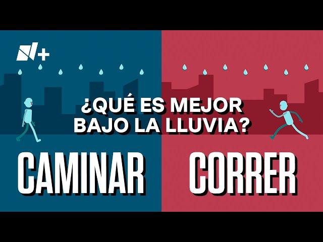 ¿Qué es mejor caminar o correr bajo la lluvia? - N+