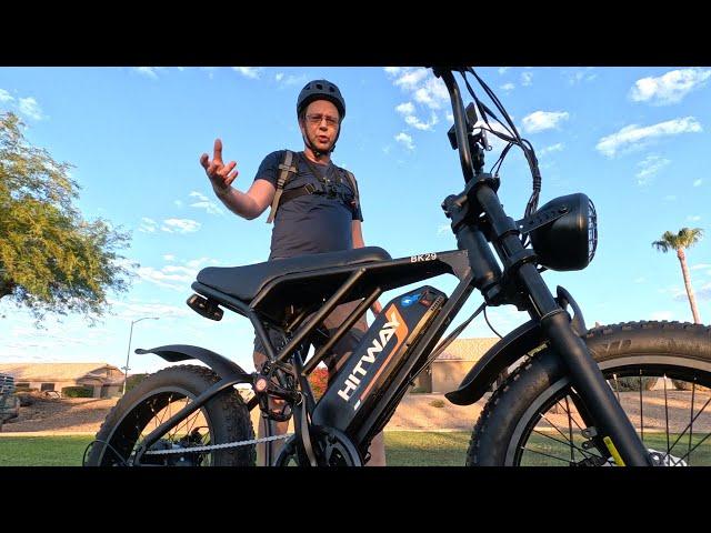 ‍️Hitway BK29M 750W Electric Bike Unboxing and Review