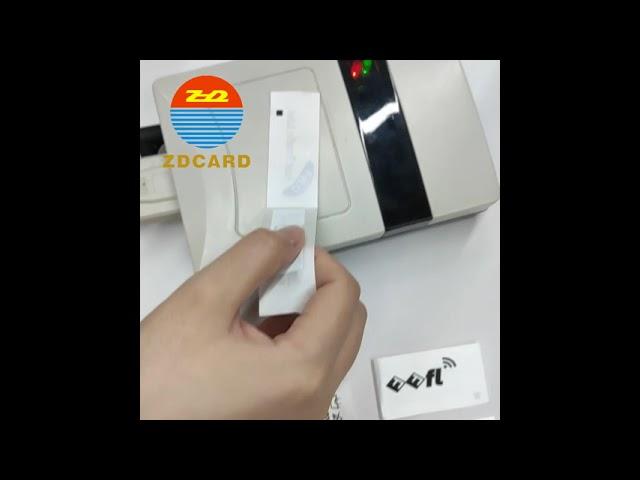 ZD Technology Apparel Management Printing Custom Clothing Tag Wash Care Clothes RFID Labels