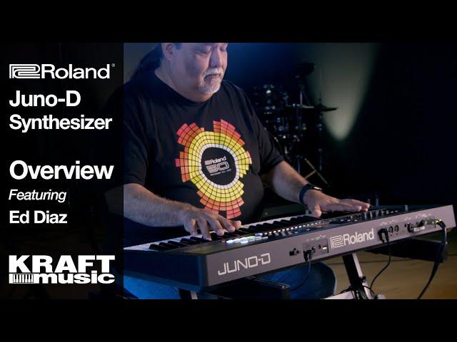 Roland Juno-D Synthesizer - Overview with Ed Diaz