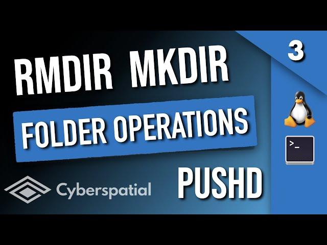 How to Add and Remove Folders in Linux (rmdir, mkdir, pushd)