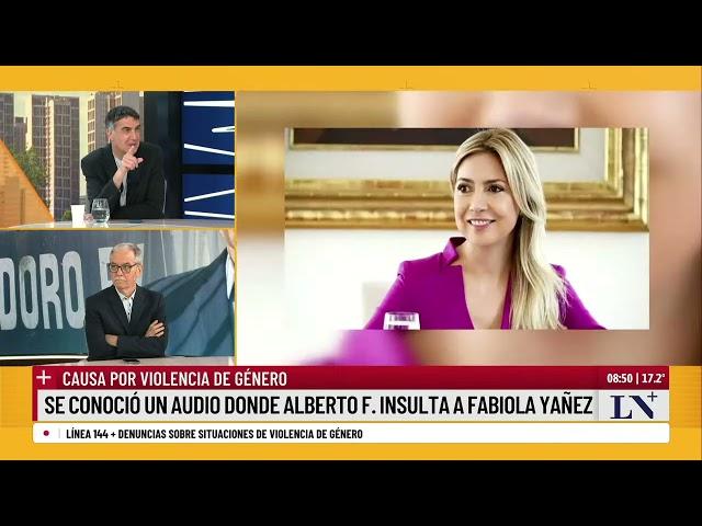 Se conoció un audio donde Alberto Fernández insulta a Fabiola Yañez; causa por violencia de género