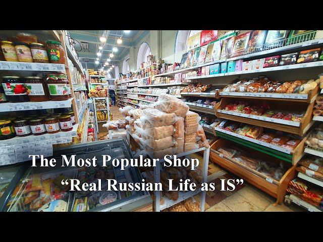 Inside Russian Convenience Shop / Real Life as IS in a Small Town near Moscow