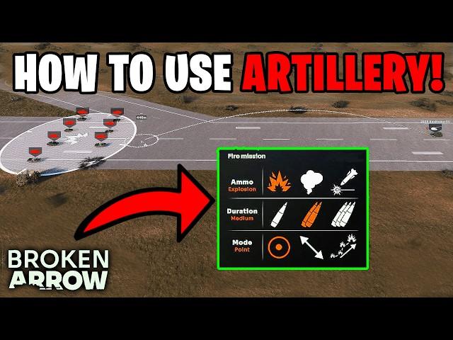 BROKEN ARROW: HOW TO USE ARTILLERY STRIKE TUTORIAL (BEGINNER'S GUIDE)