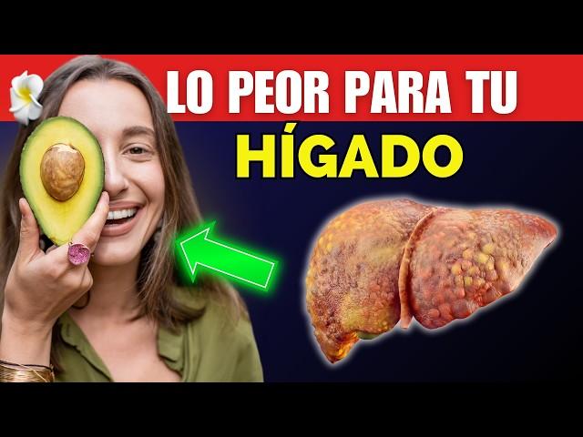 Como DESTRUIR tu HÍGADO | 9 PEORES ALIMENTOS para el HÍGADO GRASO